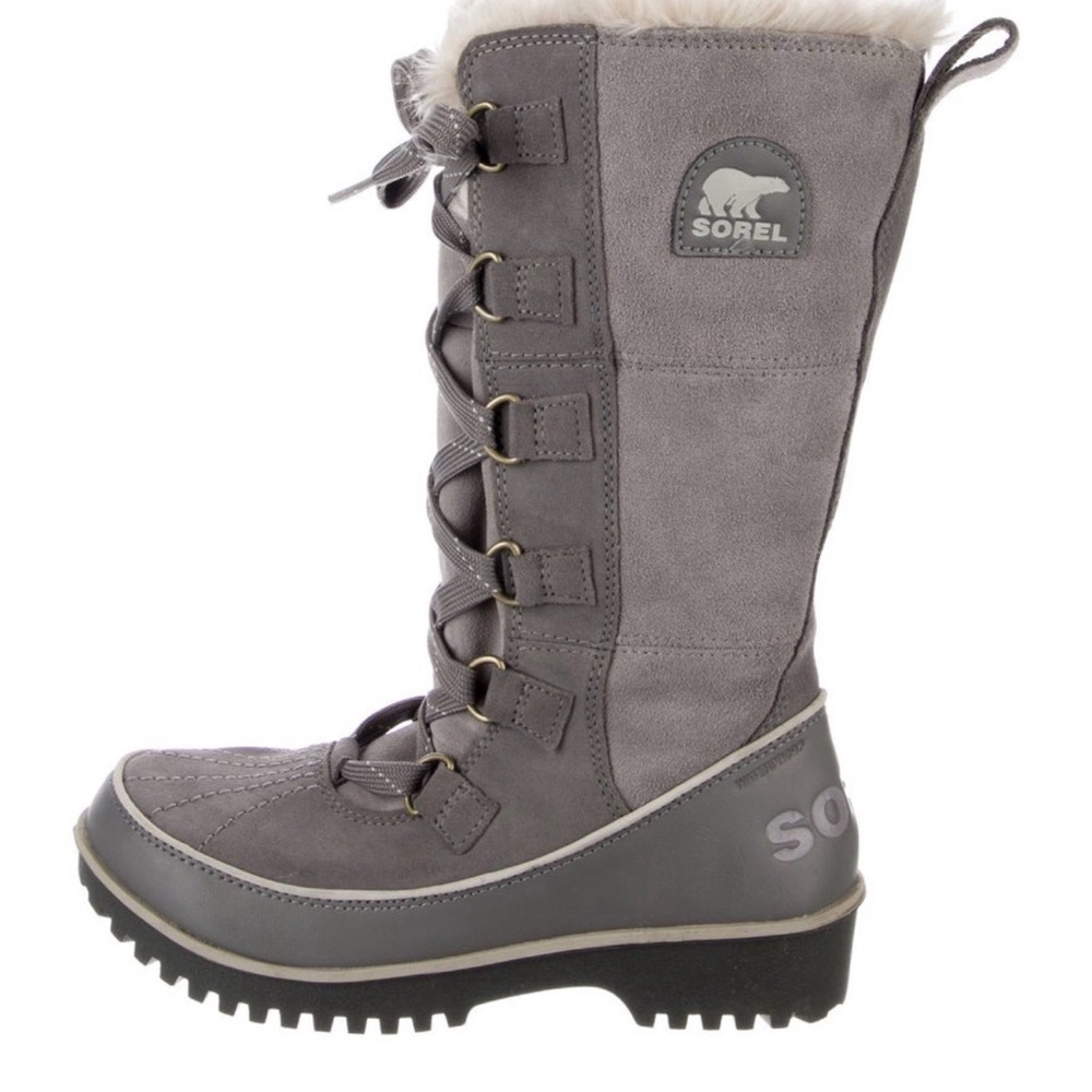 Sorel Tivoli High Women's Gray Winter Boots Size 3.5 - Anthropologie